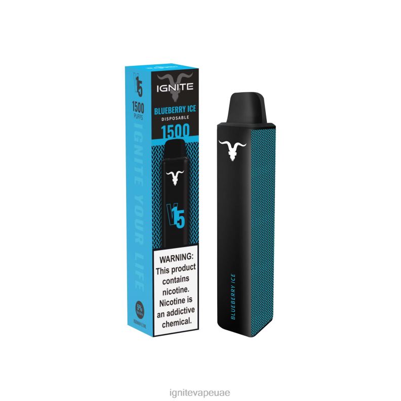 IGNITE V15 قلم vape Ignite Vape Store In Dubai جليد التوت L02XV108