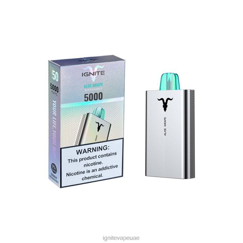 IGNITE V50 قلم vape Ignite Abu Dhabi عنب الصبار L02XV24